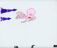 Original production cel -"Little Mermaid"- by Golden Films 087