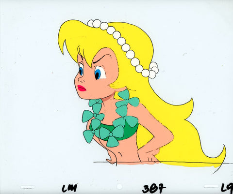 Original production cel -"Little Mermaid"- by Golden Films 097 LARGE