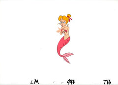 Original production cel -"Little Mermaid"- by Golden Films 116 LARGE