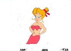Original production cel -"Little Mermaid"- by Golden Films 118 LARGE