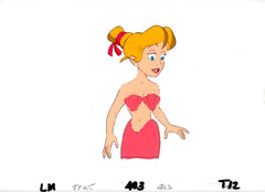 Original production cel -"Little Mermaid"- by Golden Films 119 LARGE