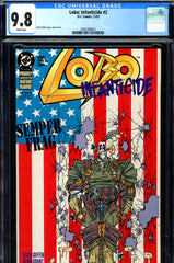 Lobo: Infanticide #2 CGC graded 9.8  Giffen story/cover/art