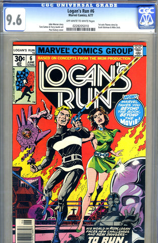 Logan's Run #6   CGC graded 9.6 - SOLD!