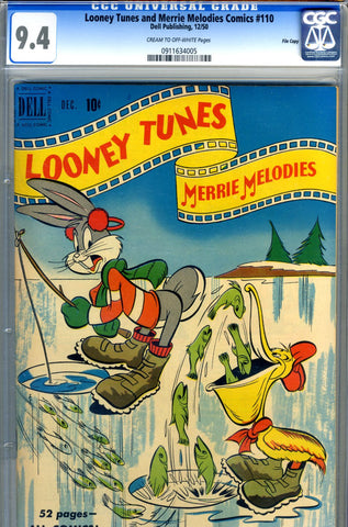 Looney Tunes & Merrie Melodies #110 CGC graded 9.4 HG SOLD!