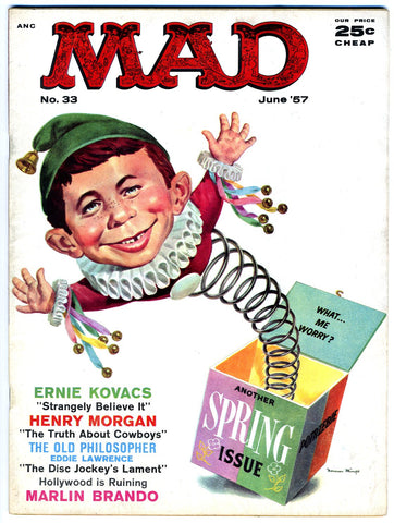 MAD magazine #033   FINE+   1957  - SOLD!