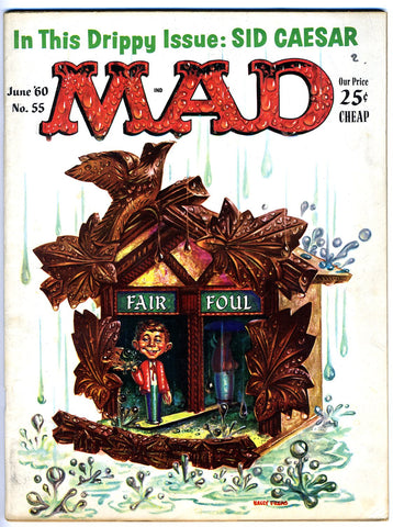MAD magazine #055   FINE+   1960