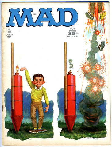 MAD magazine #088   FINE+   1964