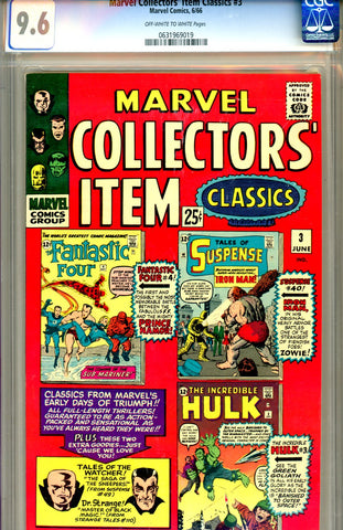 Marvel Collectors' Item Classics #03 CGC 9.6 SOLD!
