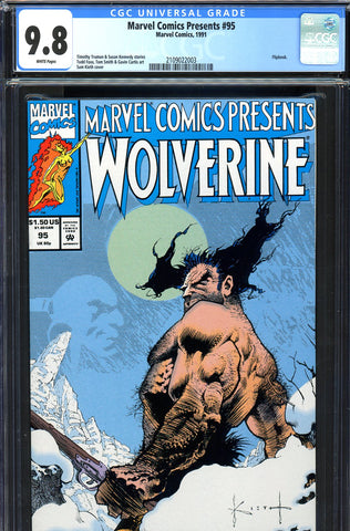 Marvel Comics Presents #095 CGC graded 9.8 - HIGHEST GRADED - SOLD!