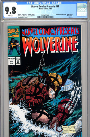 Marvel Comics Presents #099 CGC graded 9.8 - HG - SOLD!
