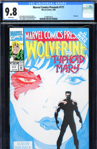 Marvel Comics Presents #111 CGC graded 9.8 - HIGHEST GRADED - SOLD!