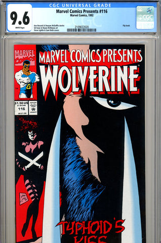 Marvel Comics Presents #116 CGC graded 9.6 - Wolverine/Venom - SOLD!