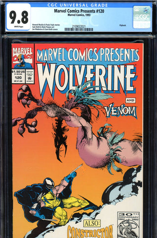 Marvel Comics Presents #120 CGC graded 9.8 - HG - SOLD!