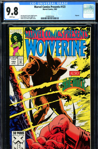 Marvel Comics Presents #123 CGC graded 9.8 - HIGHEST GRADED - SOLD!