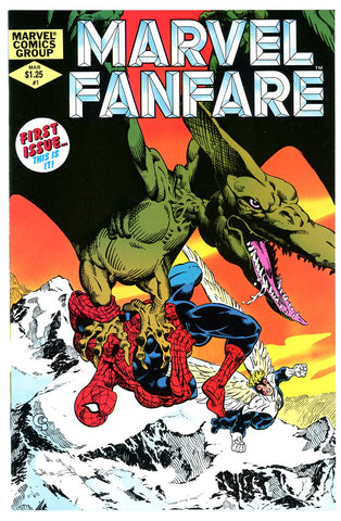 Marvel Fanfare #1  NEAR MINT-   1982