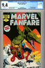 Marvel Fanfare #1 CGC graded 9.4  Spider-Man/Angel team up SOLD!