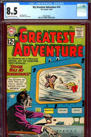 My Greatest Adventure #74 CGC graded 8.5 Colan cover/art - SOLD!