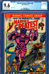 Marvel's Greatest Comics #36 CGC graded 9.6 - reprints 1st FULL Galactus 2nd Silver Surfer