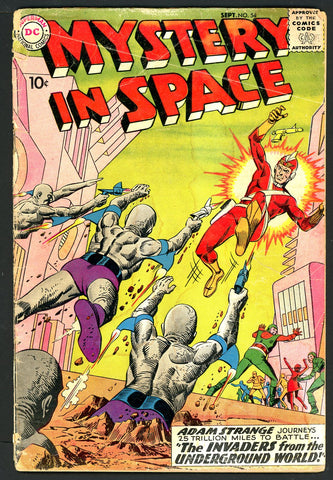 Mystery in Space #54  GOOD-   1959