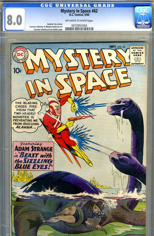 Mystery in Space #62   CGC graded 8.0 - SOLD!