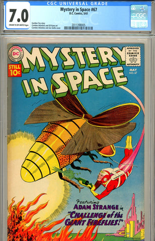 Mystery In Space #67 CGC graded 7.0 SOLD!