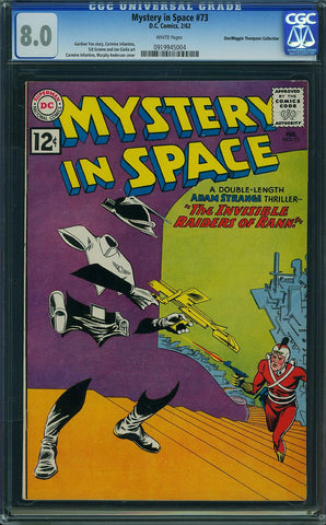 Mystery in Space #73  CGC graded 8.0  white pages - SOLD!