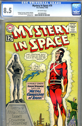 Mystery in Space #79   CGC graded 8.5 - SOLD!