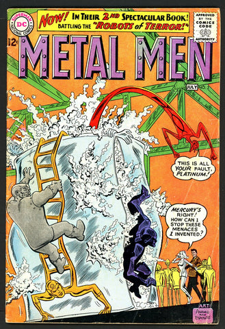Metal Men #02  VERY GOOD+   1963
