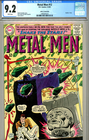 Metal Men #12 CGC graded 9.2  white pages SOLD!