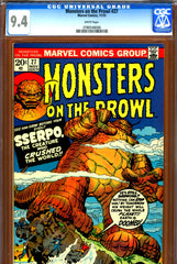 Monsters On the Prowl #27 CGC graded 9.4 - third highest graded
