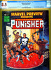 Marvel Preview #2 CGC graded 8.5 - first origin of Punisher - SOLD!
