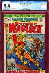 Marvel Premiere #02 CGC graded 9.4 second appearance of Adam Warlock