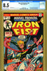Marvel Premiere #15 CGC graded 8.5  origin/1st app of Iron Fist