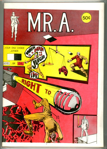 Mr. A #nn CGC graded 9.6 - white pages  SOLD!