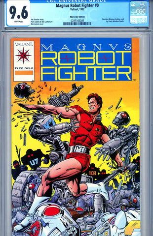 Magnus, Robot Fighter #0  CGC graded 9.6 - mail order  SOLD!