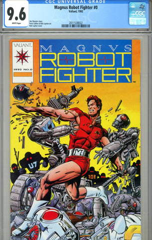 Magnus, Robot Fighter #0 CGC graded 9.6 SOLD!