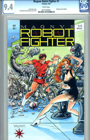 Magnus, Robot Fighter #01  CGC graded 9.4 SOLD!