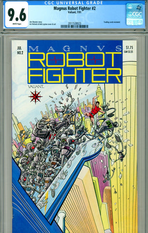 Magnus, Robot Fighter #02 CGC graded 9.6 - SOLD!