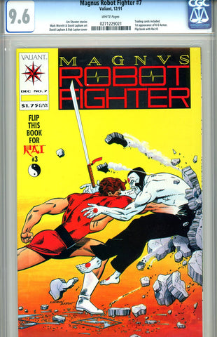 Magnus, Robot Fighter #07   CGC graded 9.6 - first X-O Armor - SOLD!