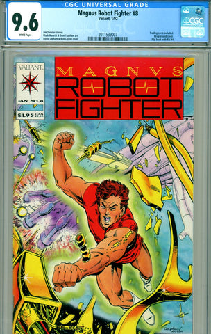 Magnus, Robot Fighter #08 CGC graded 9.6 flip book