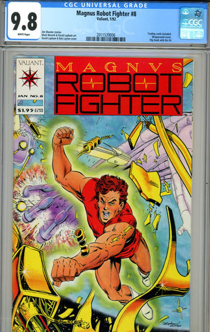 Magnus, Robot Fighter #08 CGC graded 9.8 HG SOLD!