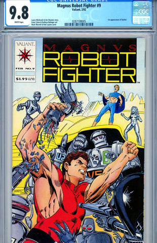 Magnus, Robot Fighter #09   CGC graded 9.8 - HG  SOLD!