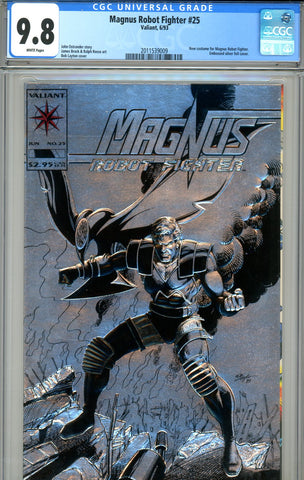 Magnus, Robot Fighter #25 CGC graded 9.8 HIGHEST GRADED - SOLD!