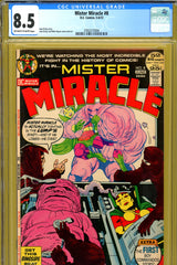 Mister Miracle #08 CGC graded 8.5  Kirby story/cover/art