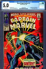 Marvel Super-Heroes #13 CGC graded 5.0 1st Carol Danvers 2nd Captain Marvel