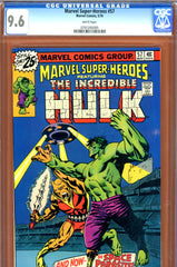 Marvel Super-Heroes #57 CGC graded 9.6 second highest graded