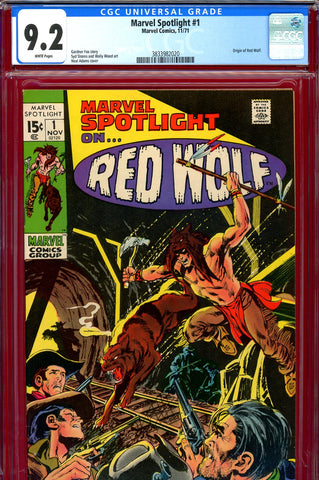 Marvel Spotlight #01 CGC graded 9.2 - Neal Adams cover WHITE PAGES - SOLD!