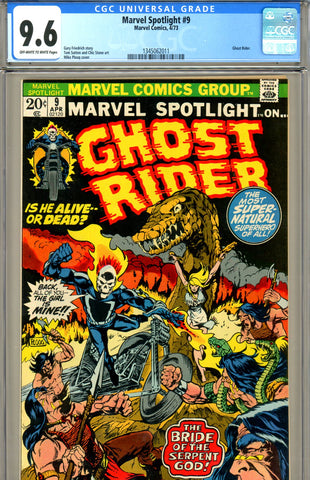 Marvel Spotlight #09   CGC graded 9.6  Ghost Rider SOLD!