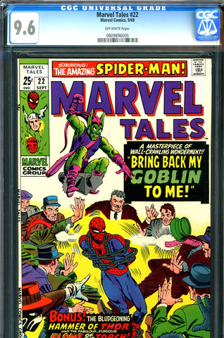 Marvel Tales #22 CGC graded 9.6 reprints ASM #27 - SOLD!