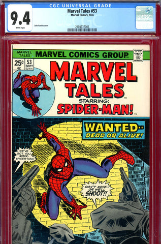 Marvel Tales #53 CGC graded 9.4  reprints ASM #70
